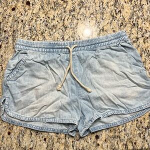 Aerie Light Blue Athletic Shorts